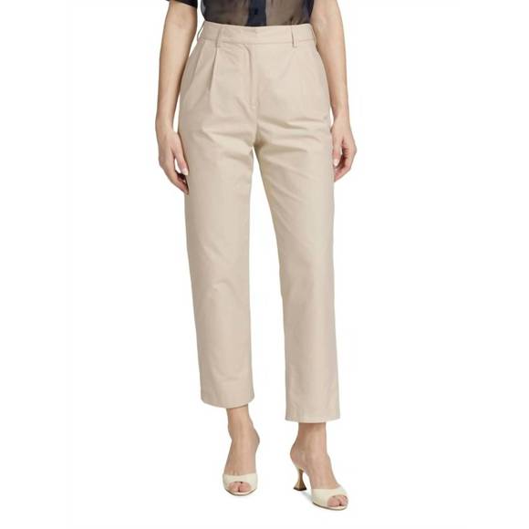 NEW TWP ivy tailored straight leg pants in khaki